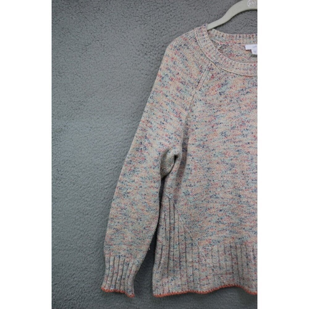 J.Jill Ribbed Cable Knit Long Sleeve Sweater-Size Medium/Petite - Picture 5 of 10